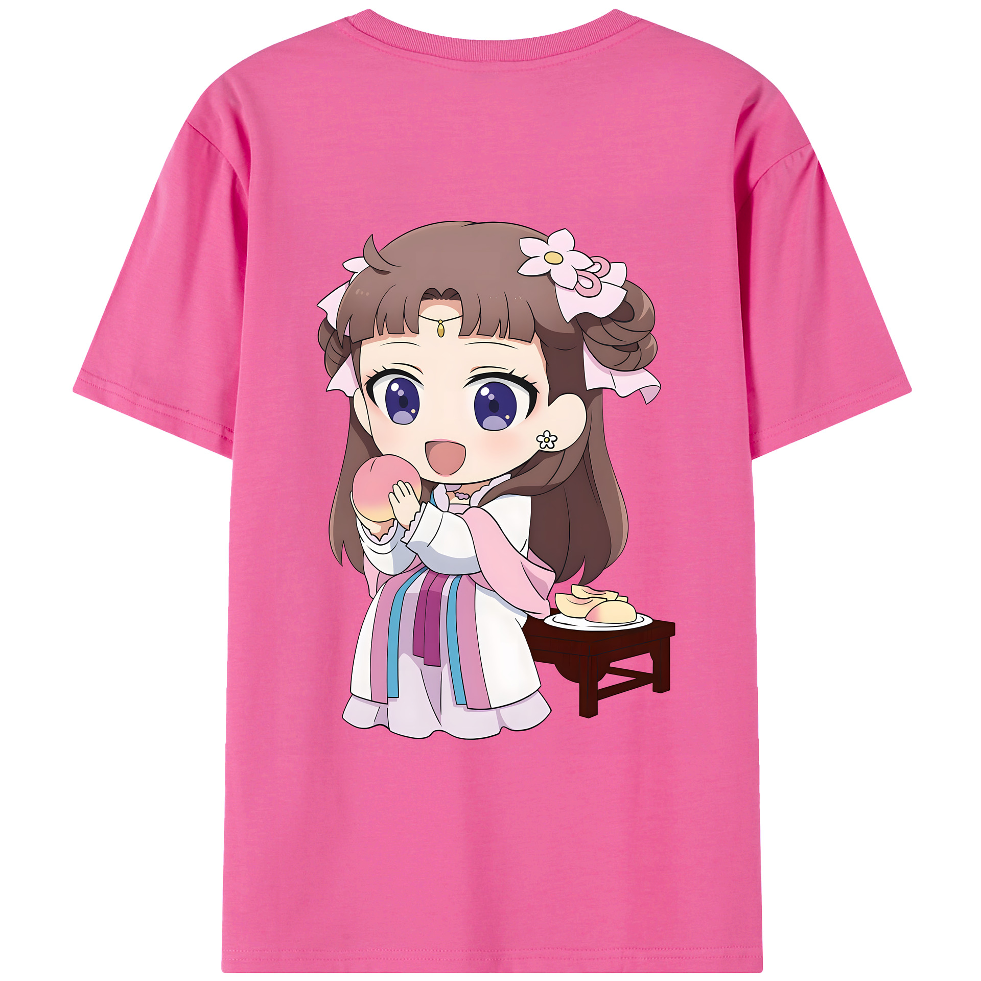 （画像用） 薬屋のひとりごと The Apothecary Diaries レディース半袖Tシャツ(バックプリント)